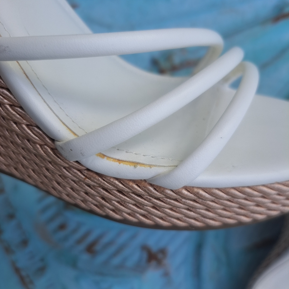 😃MARC FISHER ZEKI WEDGE SANDALS - Picture 10 of 11